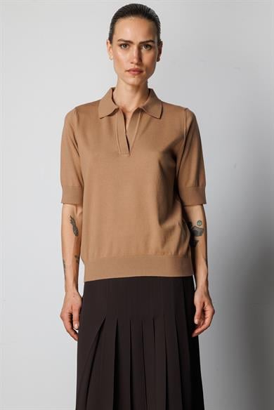 Polo Yaka Yarım Kol Triko