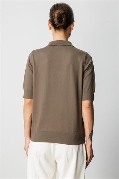 Polo Yaka Yarım Kol Triko