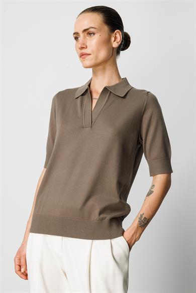 Polo Yaka Yarım Kol Triko