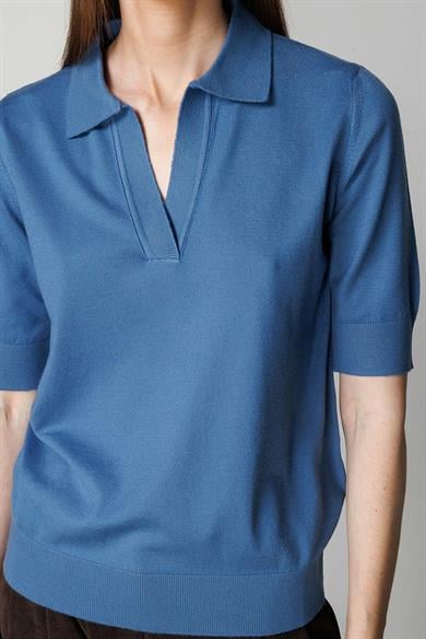 Polo Yaka Yarım Kol Triko