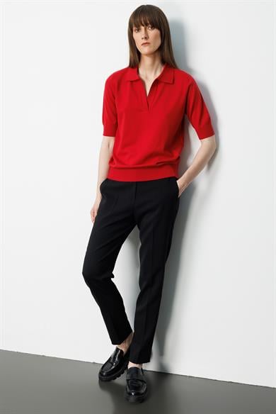 Polo Yaka Yarım Kol Triko