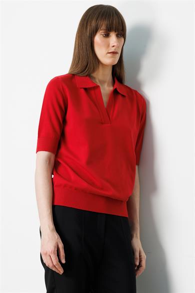 Polo Yaka Yarım Kol Triko