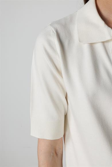 Polo Yaka Yarım Kol Triko