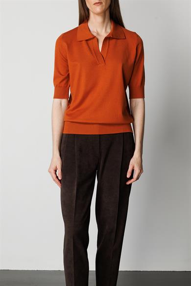 Polo Yaka Yarım Kol Triko