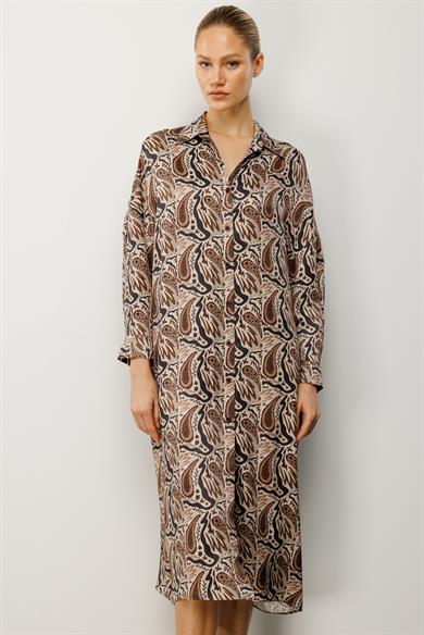Şal Desen Elbise