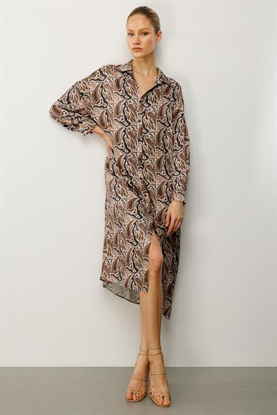Şal Desen Elbise