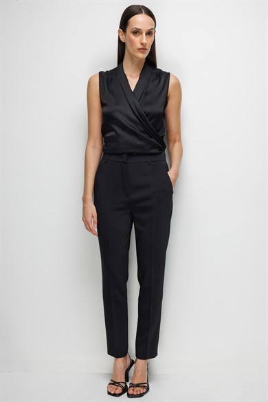 Slim Fit Cepli Pantolon