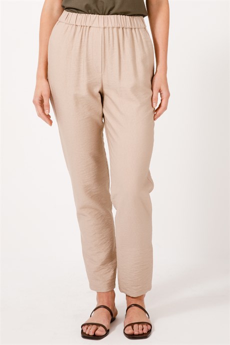 Beli Lastikli Carrot Fit Pantolon