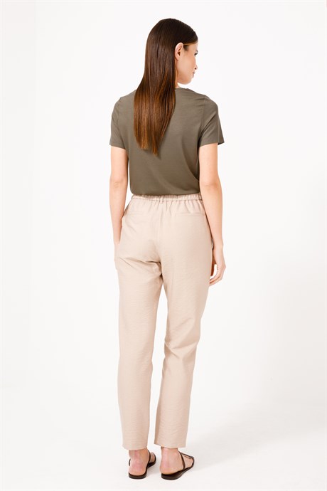 Beli Lastikli Carrot Fit Pantolon