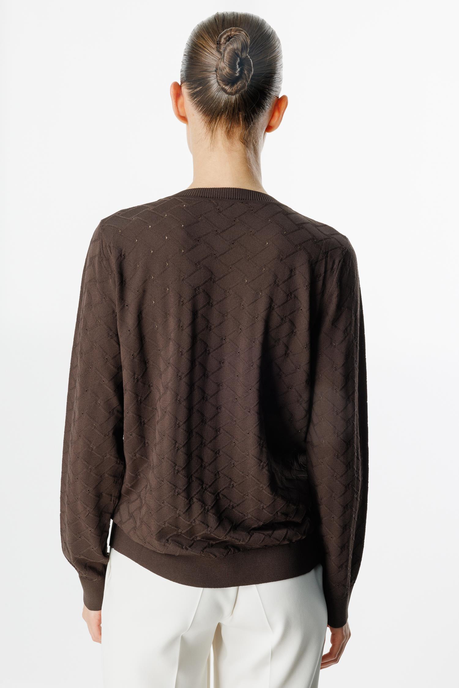 0 Yaka Jakarlı Hırka