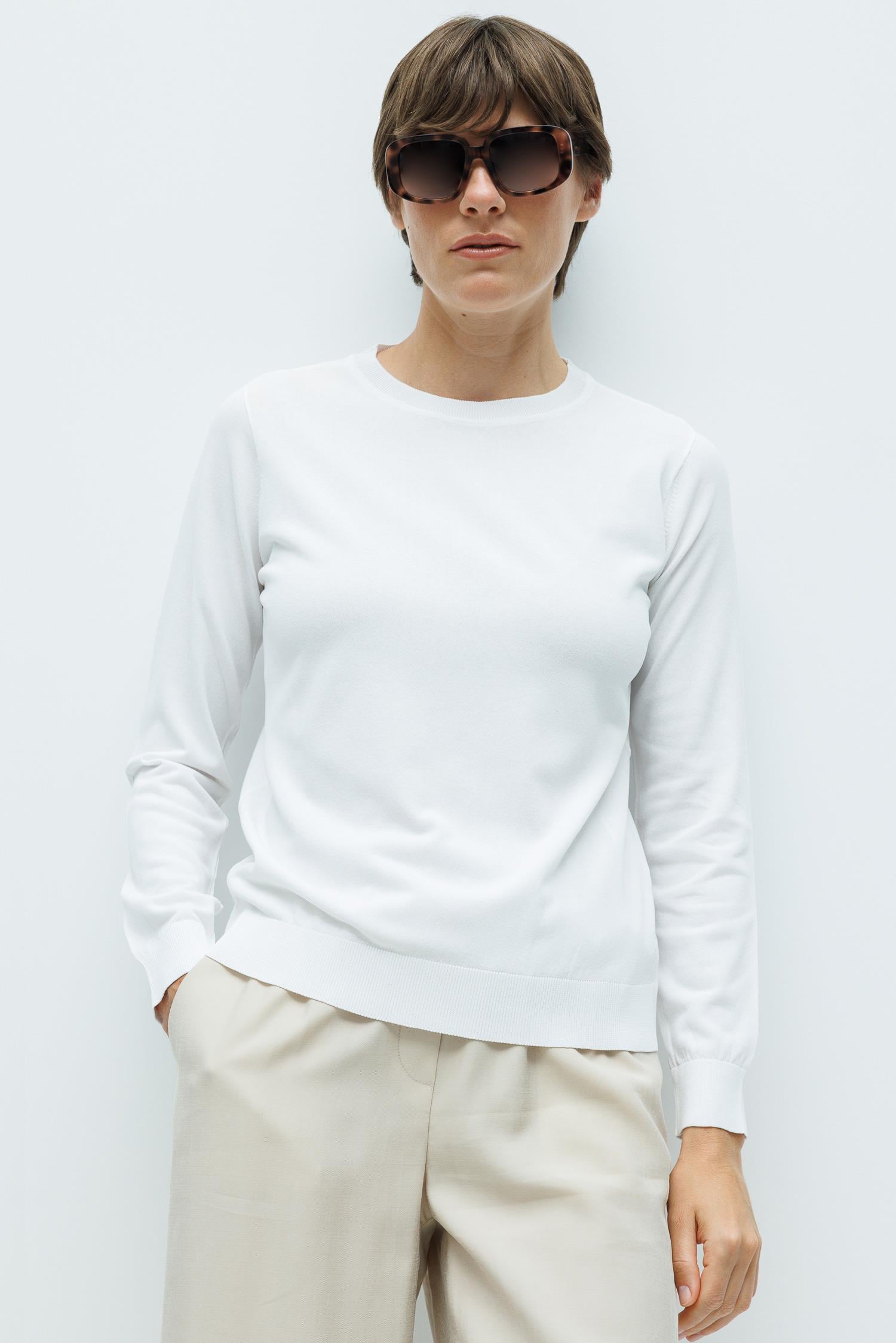 0 Yaka Uzun Kol Triko