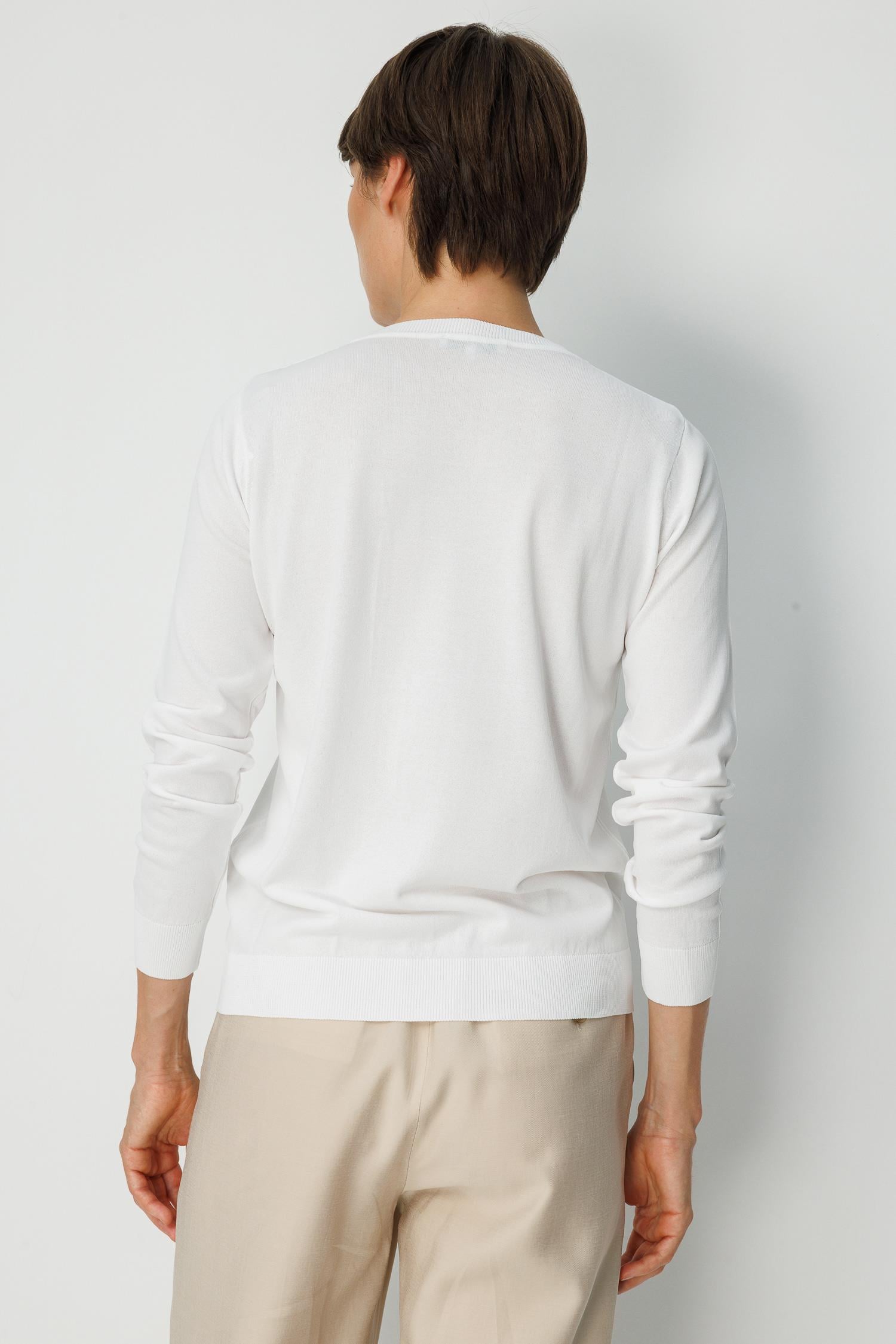 0 Yaka Uzun Kol Triko