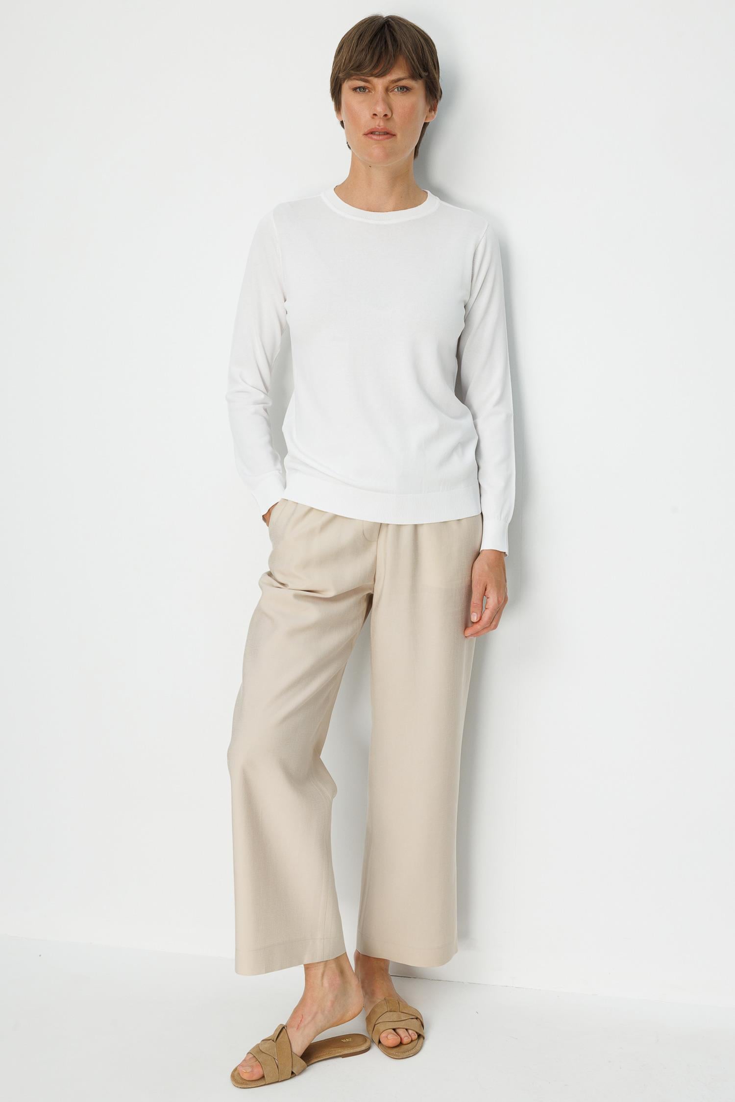 0 Yaka Uzun Kol Triko