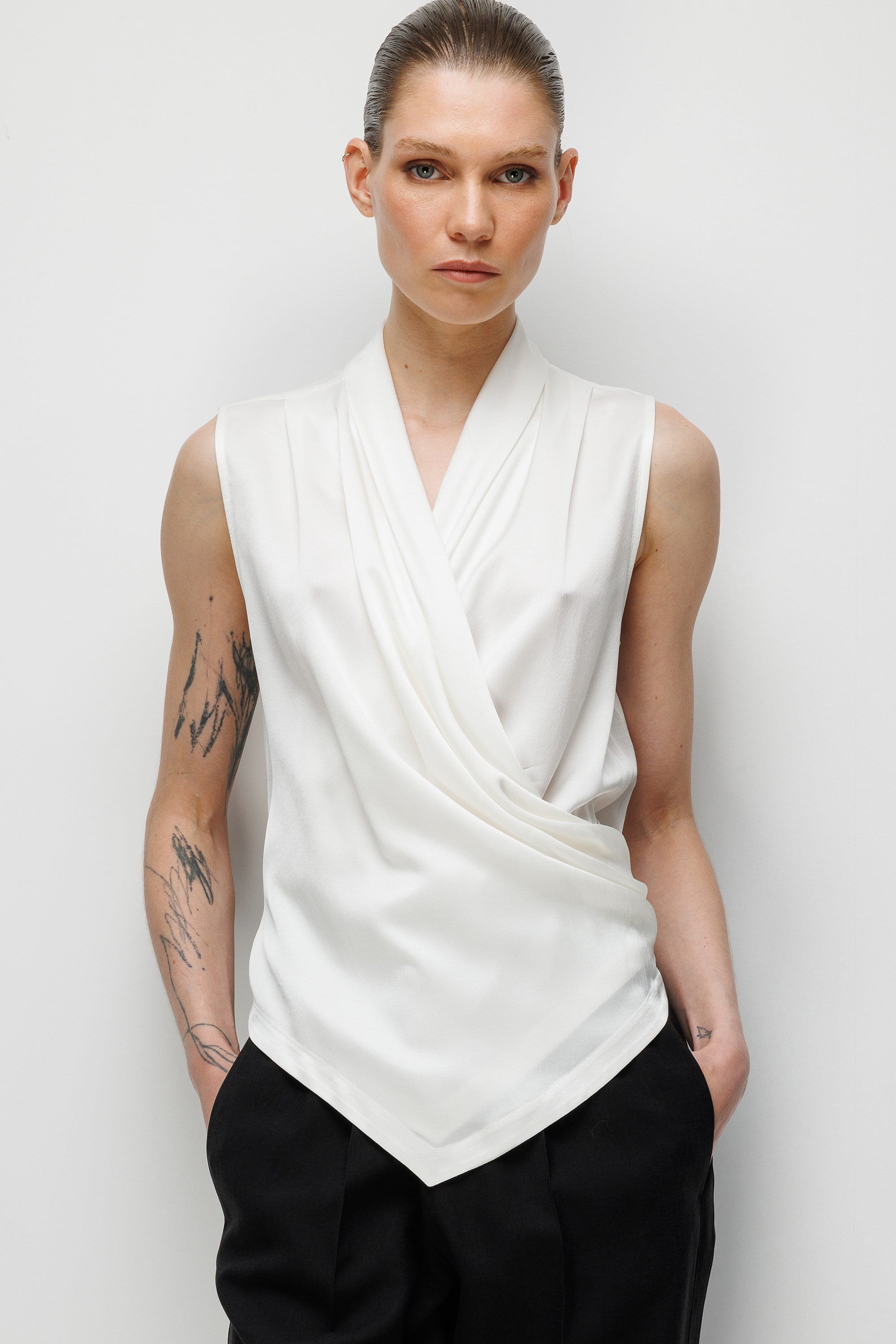 Anvelop Tokalı Bluz