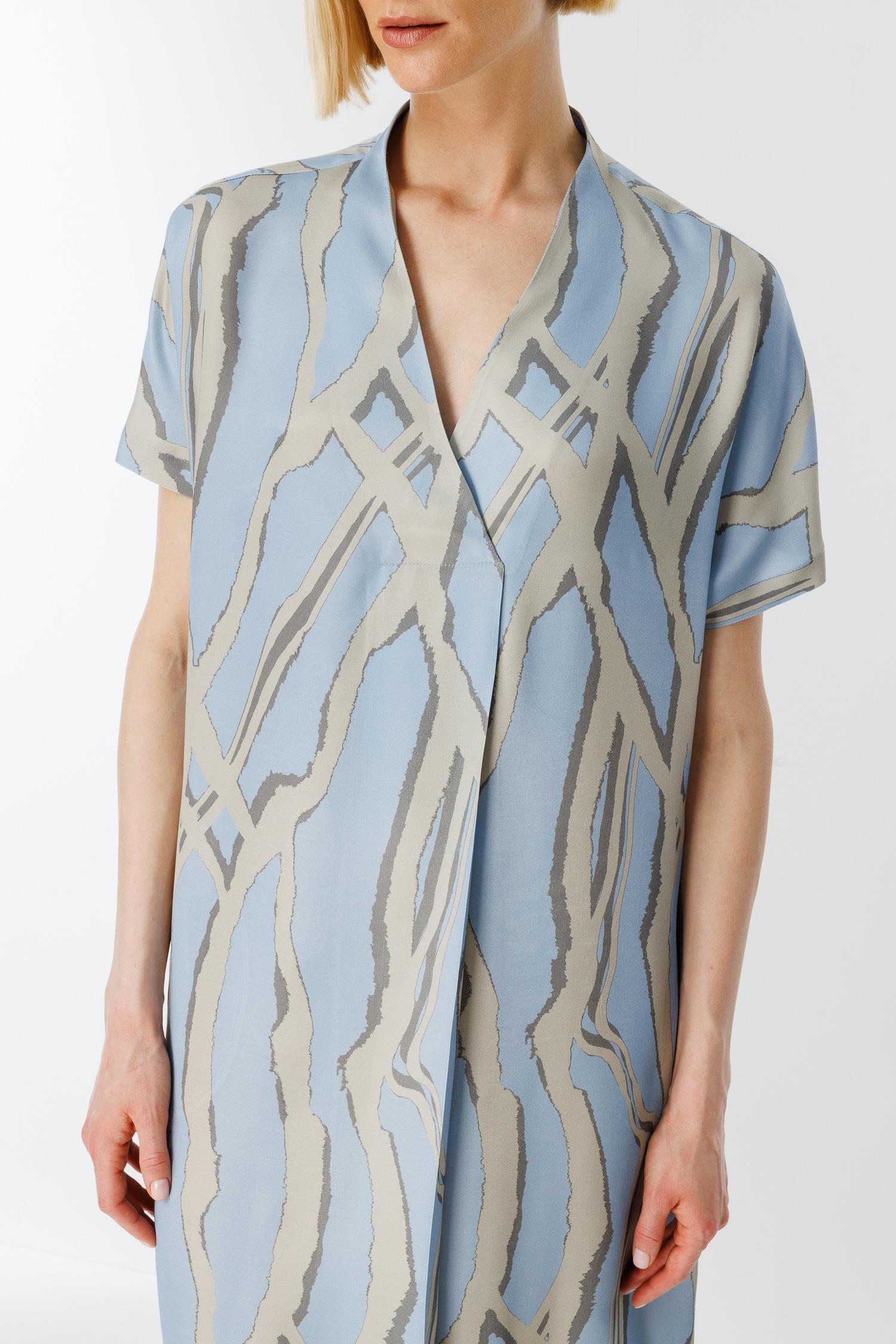 Anvelop Yaka Midi Elbise