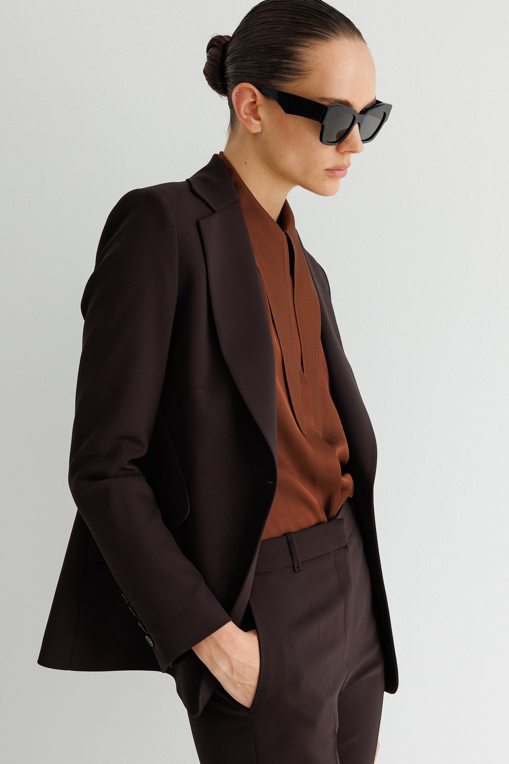 Asimetrik Cepli Ceket - Vino