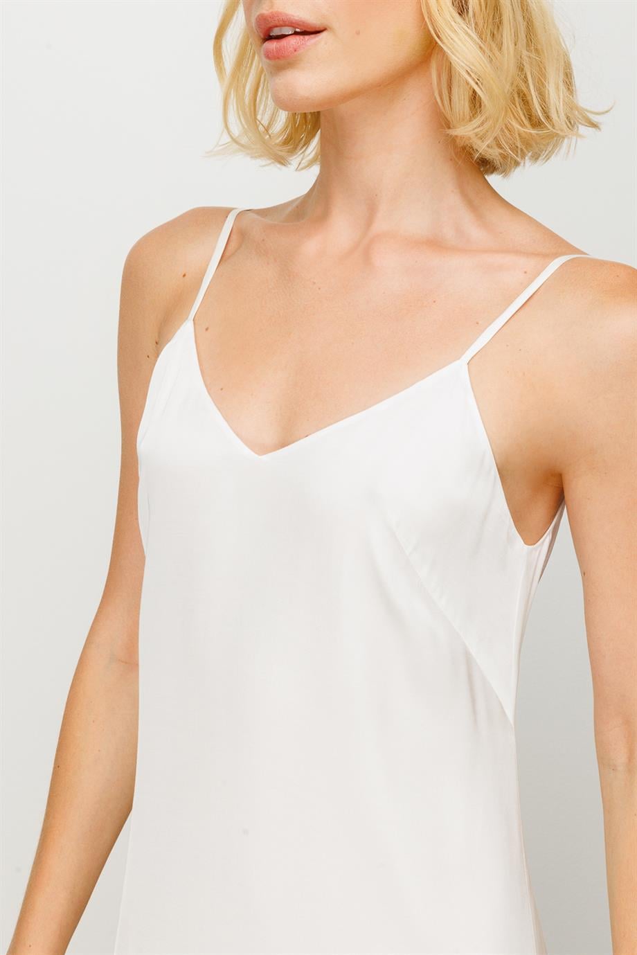 Askılı Midi Elbise