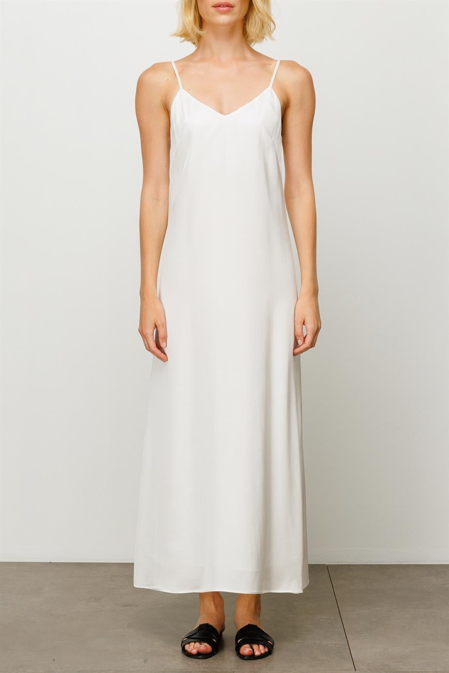 Askılı Midi Elbise