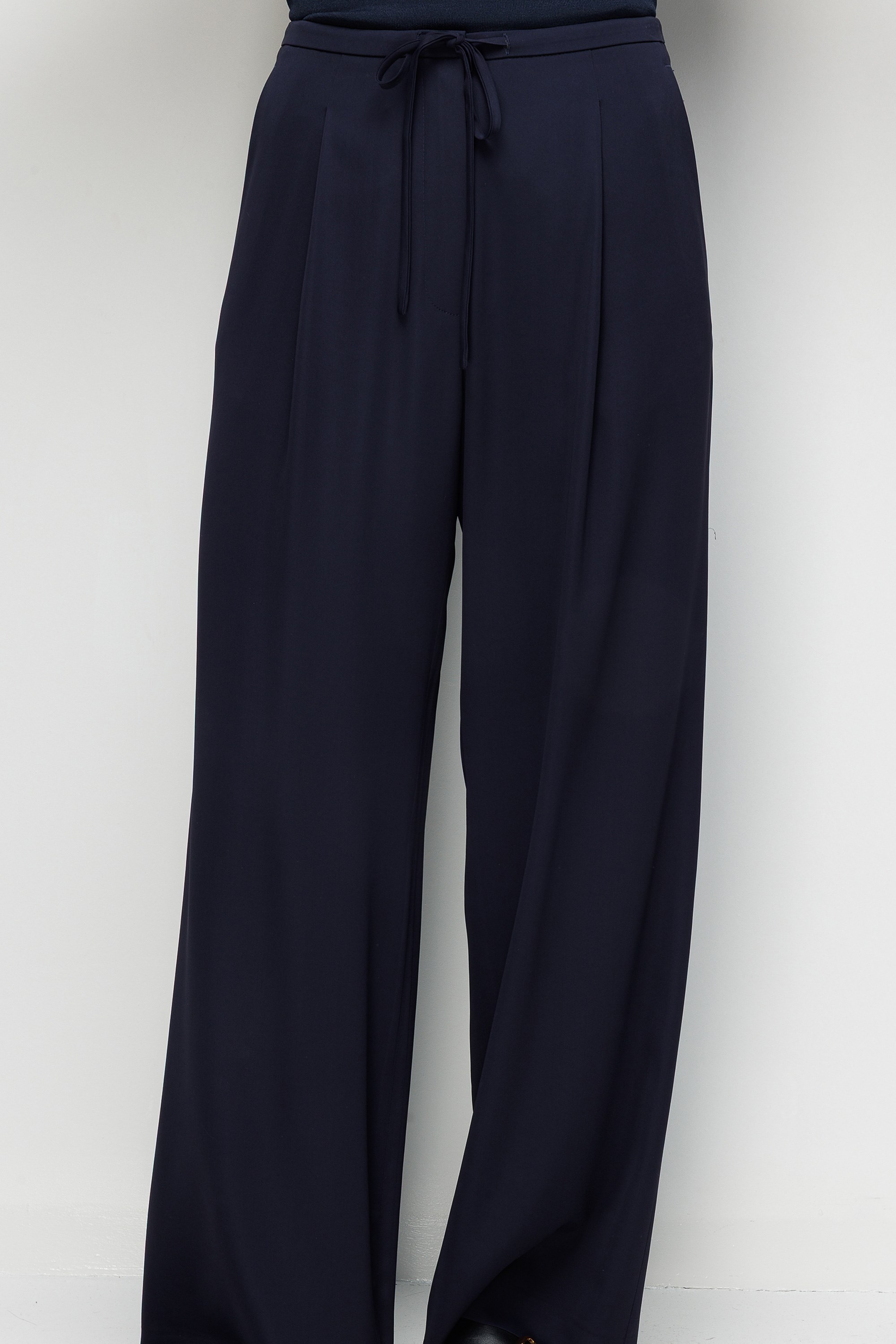 Bağcıklı Bol Kesim Pantolon