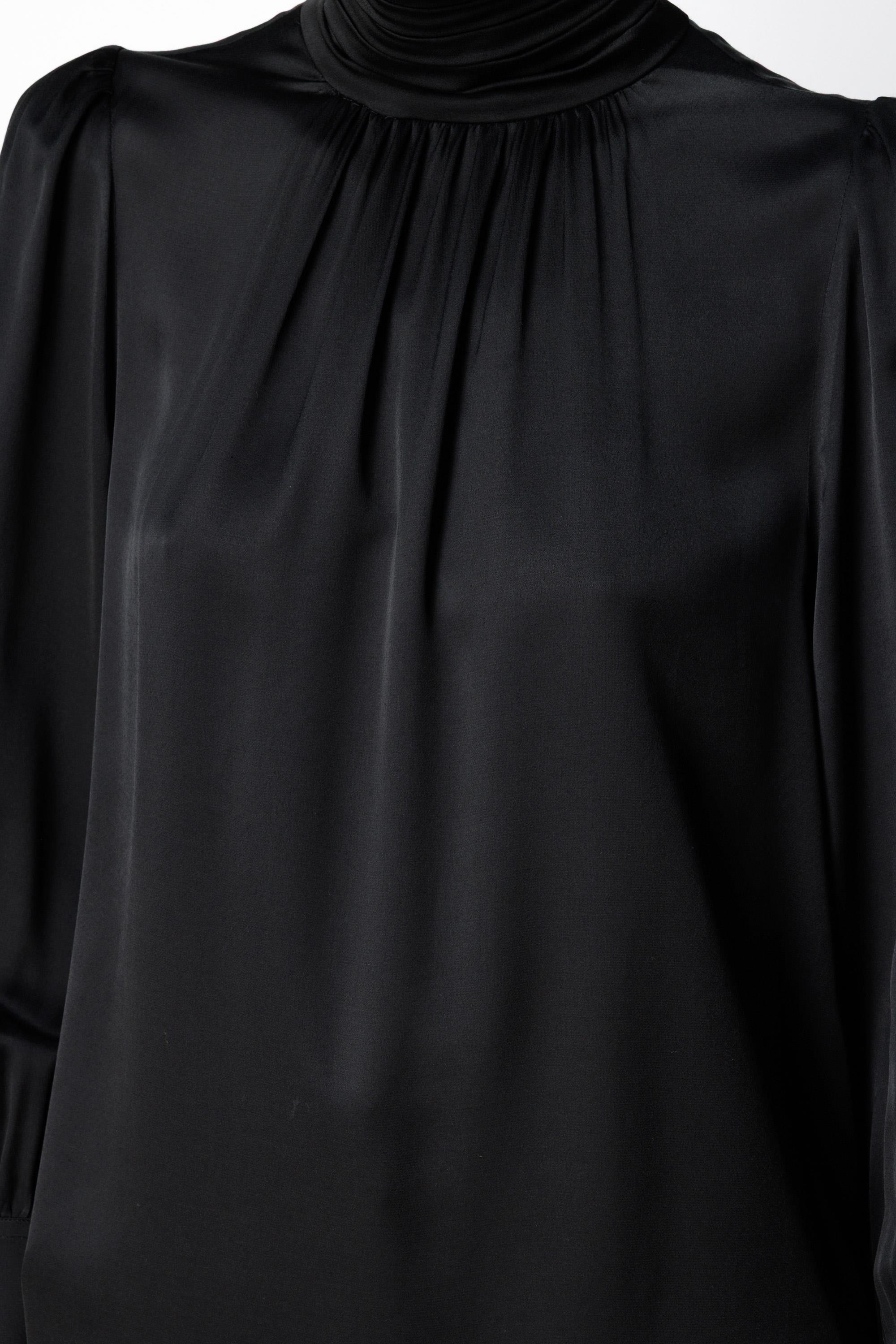 Balıkçı Yaka Drape Bluz