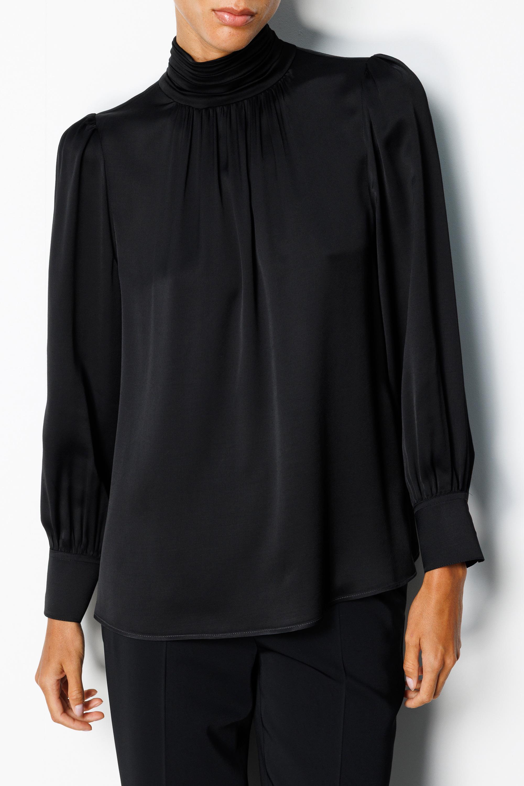 Balıkçı Yaka Drape Bluz