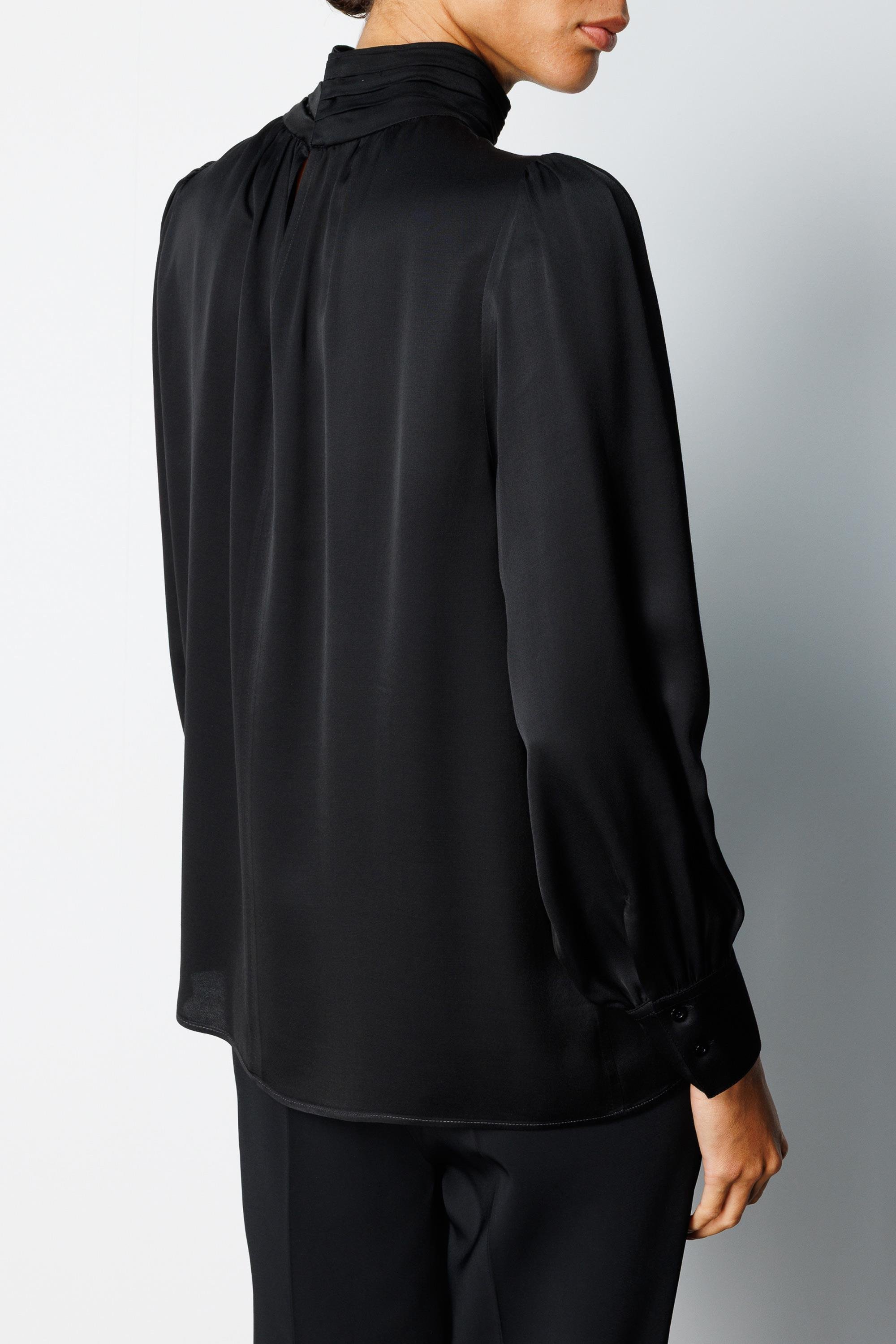 Balıkçı Yaka Drape Bluz