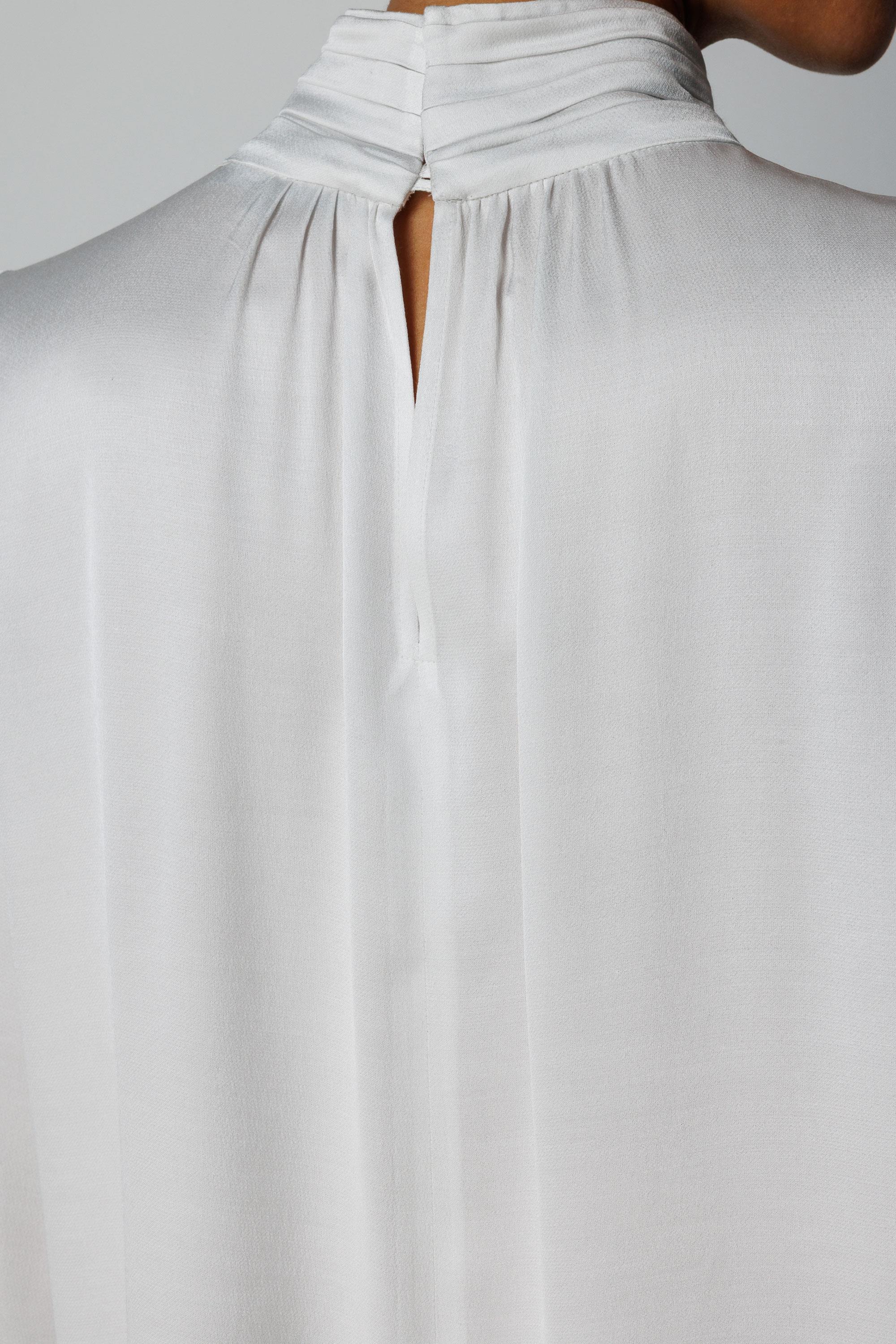 Balıkçı Yaka Drape Bluz