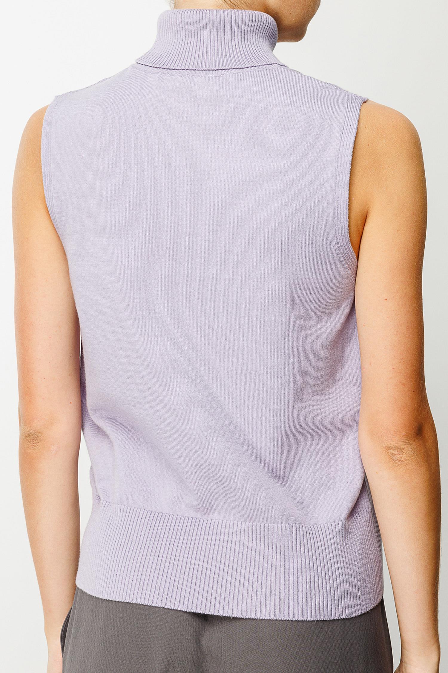 Balıkçı Yaka Kolsuz Triko