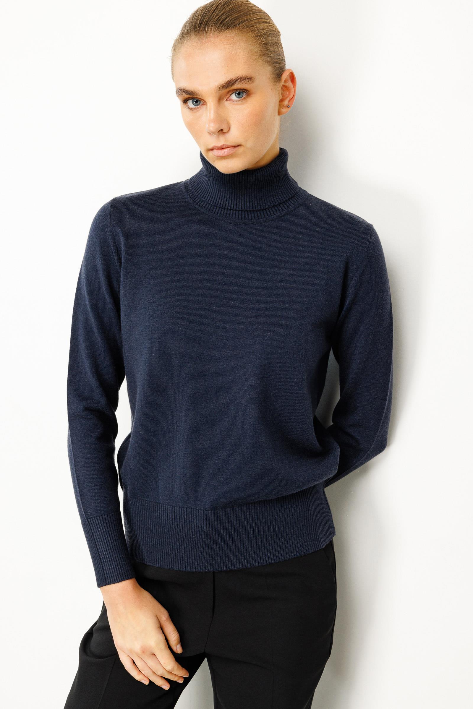 Balıkçı Yaka Uzun Kol Triko