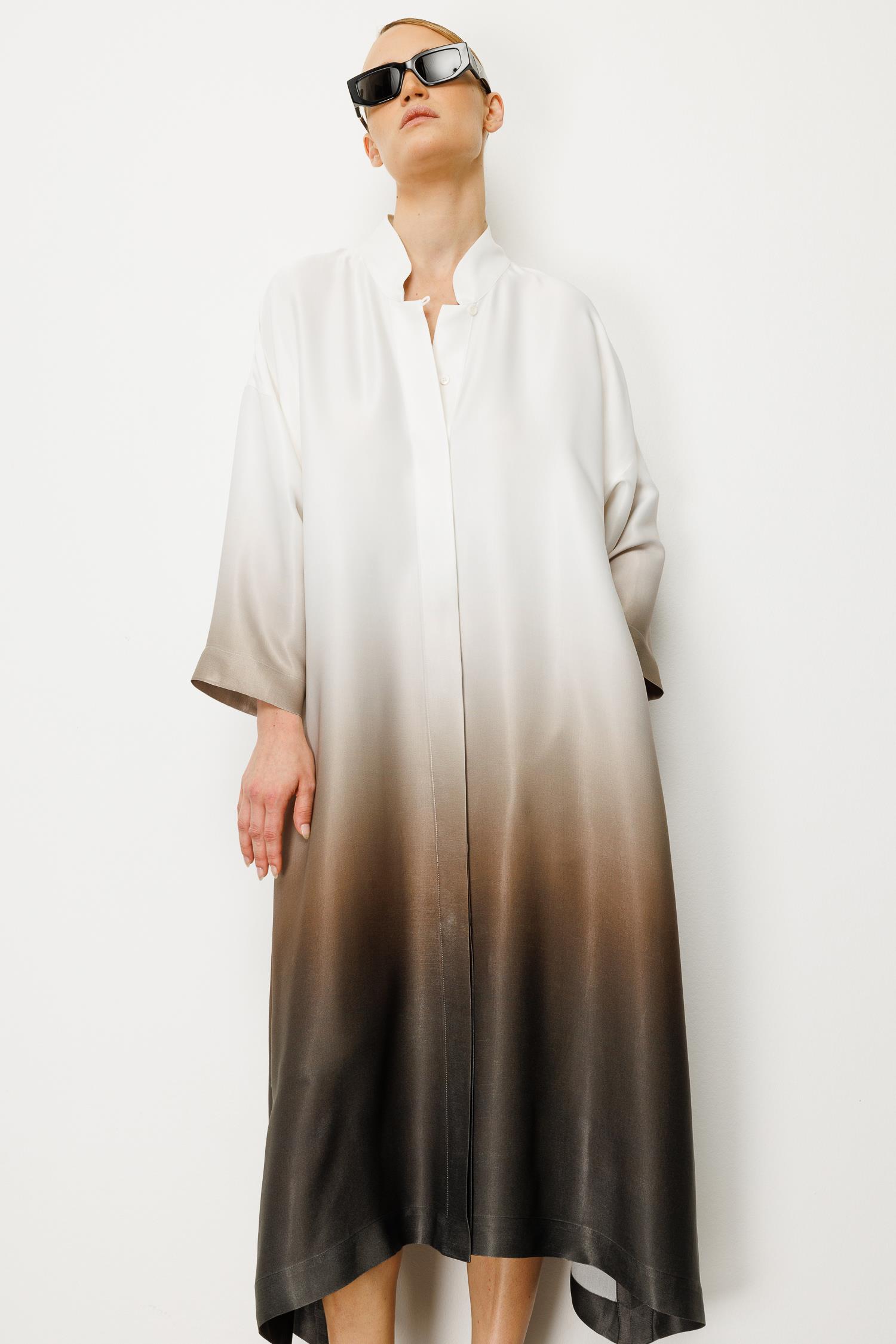 Batik Desen Uzun Elbise