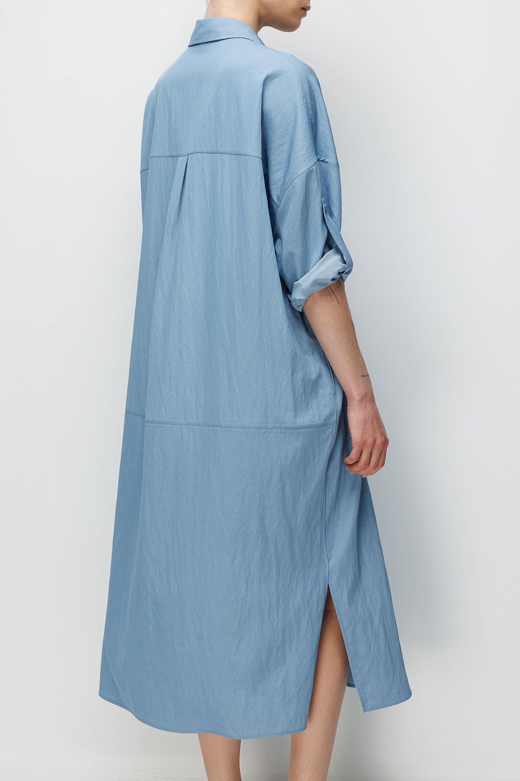 Cepli Gömlek Elbise