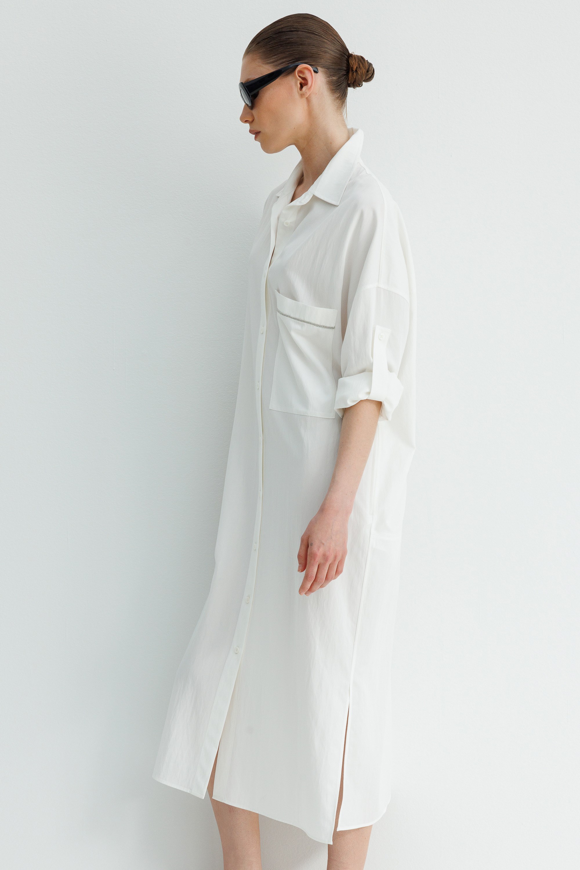 Cepli Gömlek Elbise