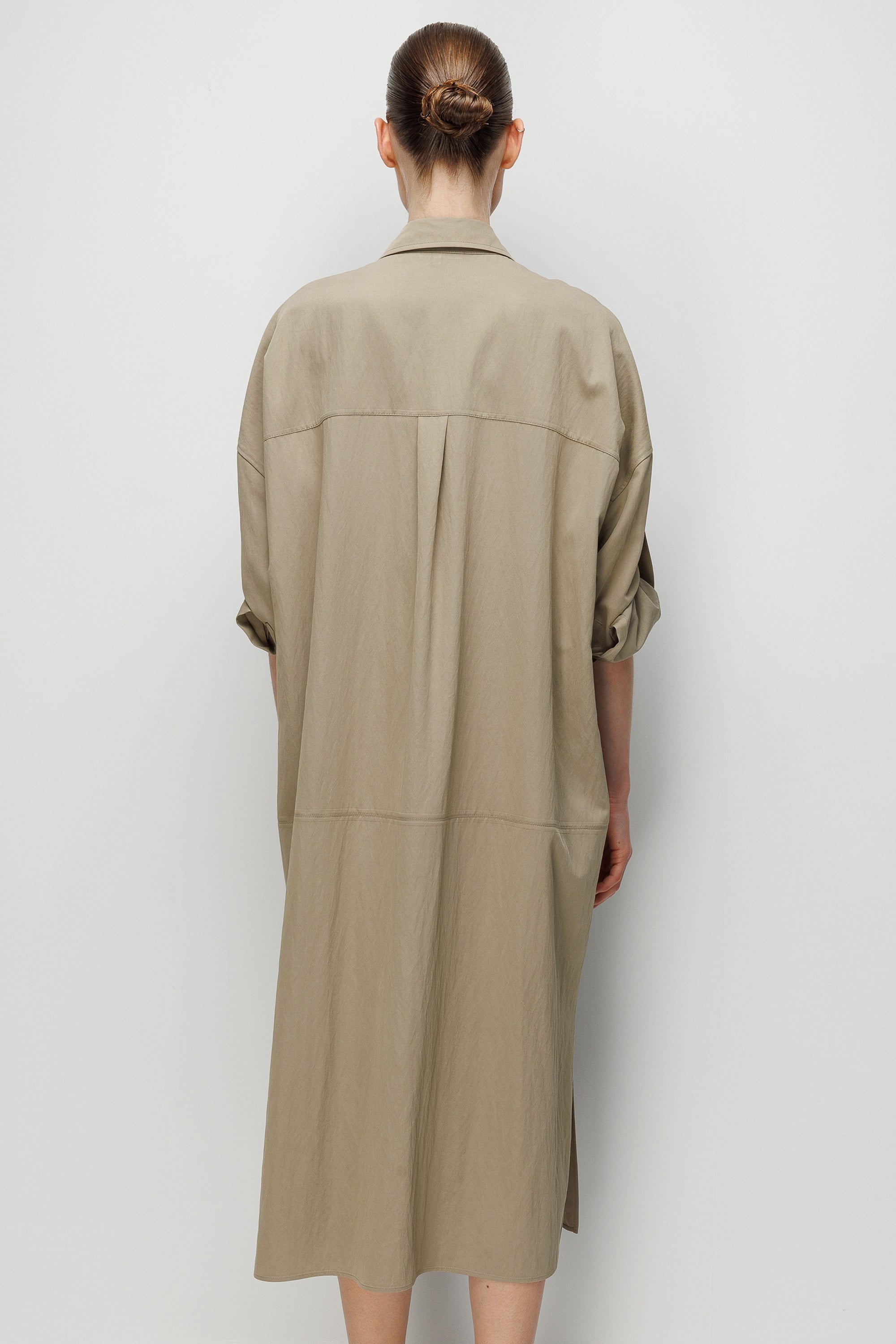 Cepli Gömlek Elbise