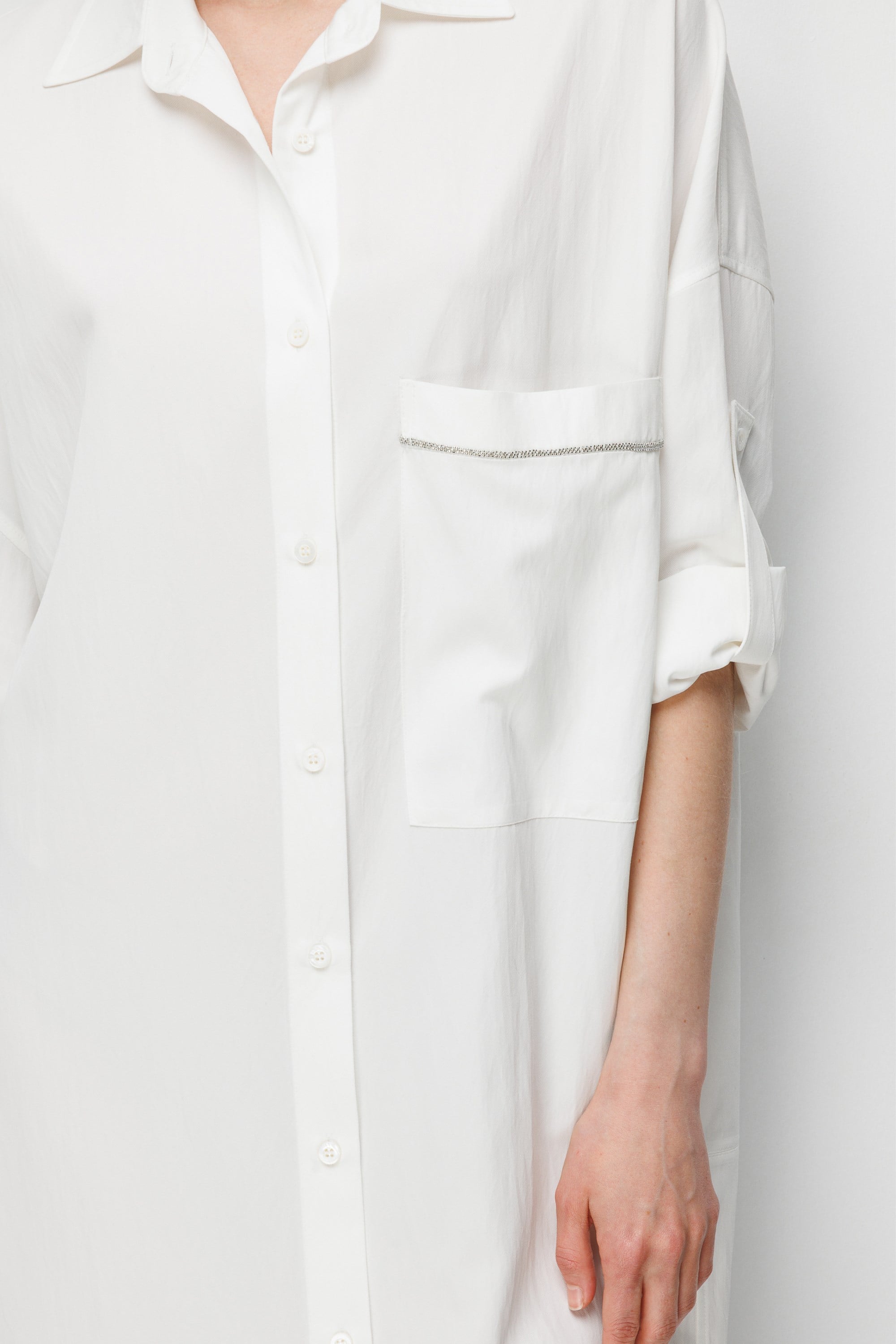 Cepli Gömlek Elbise