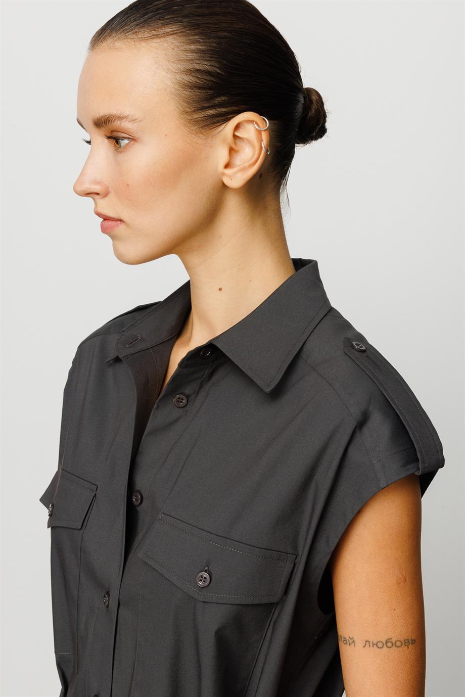 Cepli Kolsuz Koton Elbise