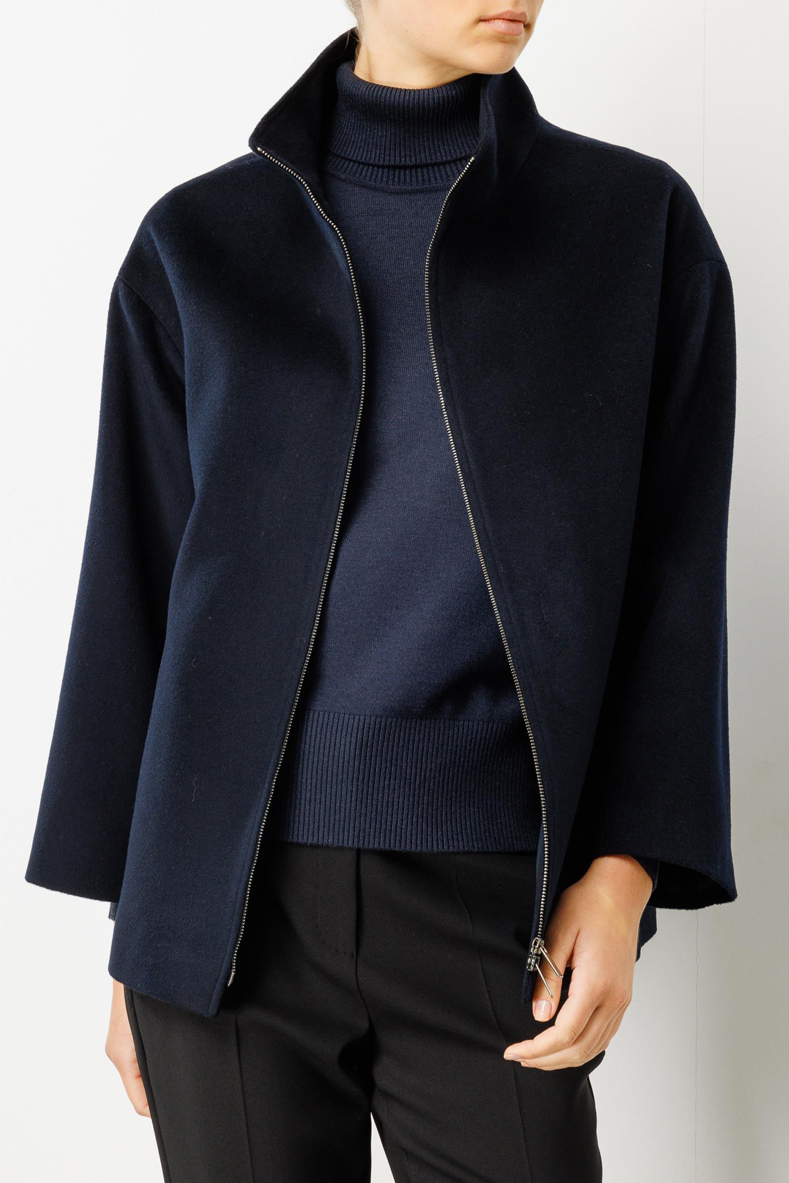 Dik Yaka Fermuarlı Uzun Cup