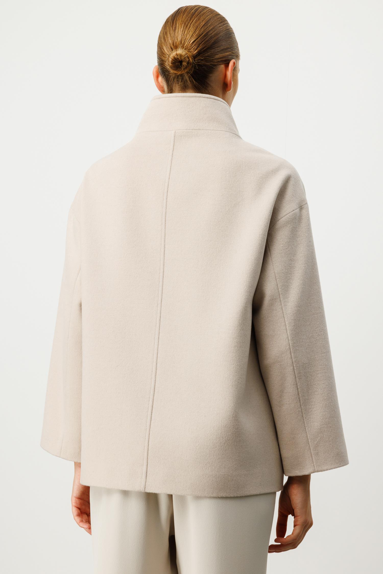 Dik Yaka Fermuarlı Uzun Cup