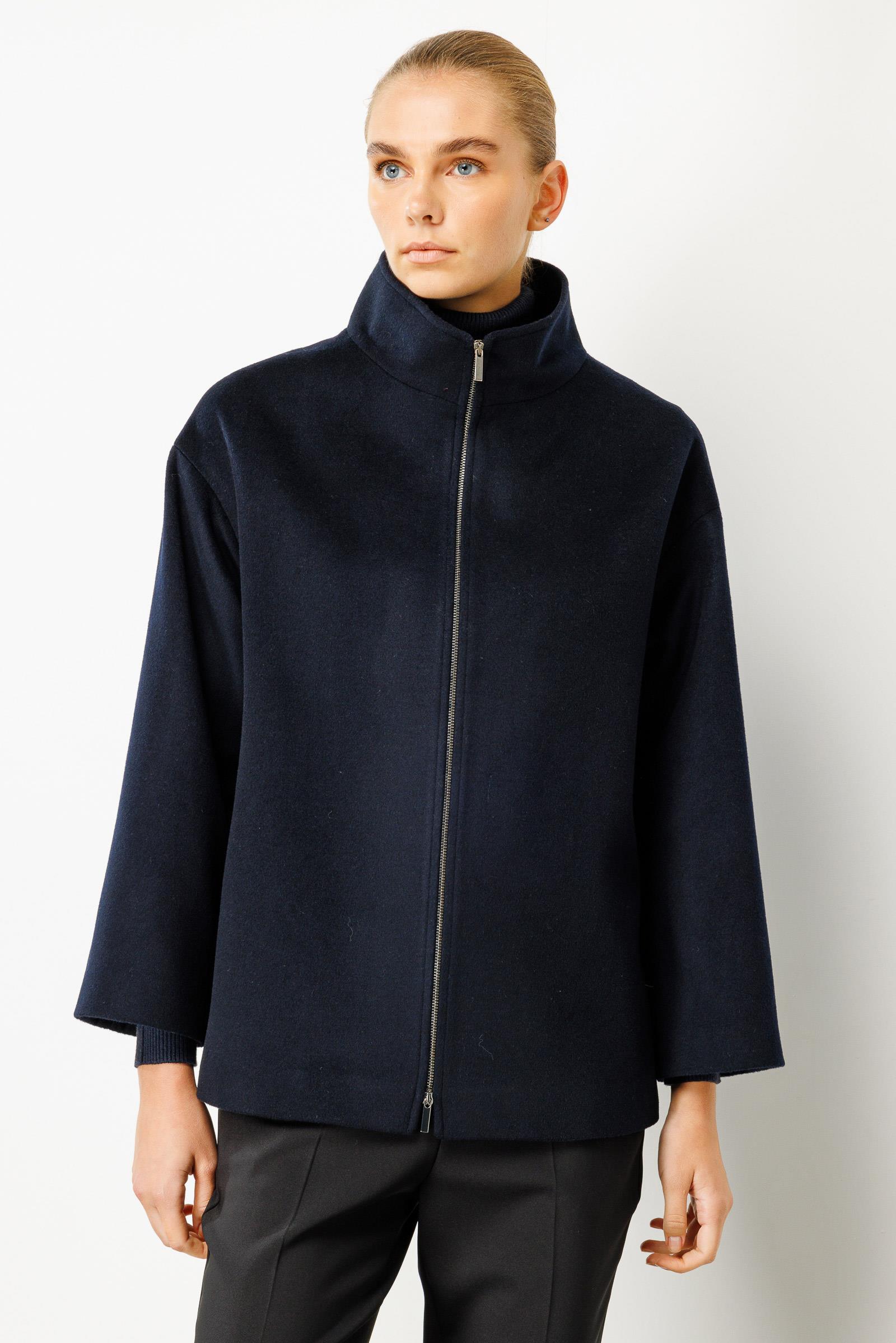 Dik Yaka Fermuarlı Uzun Cup