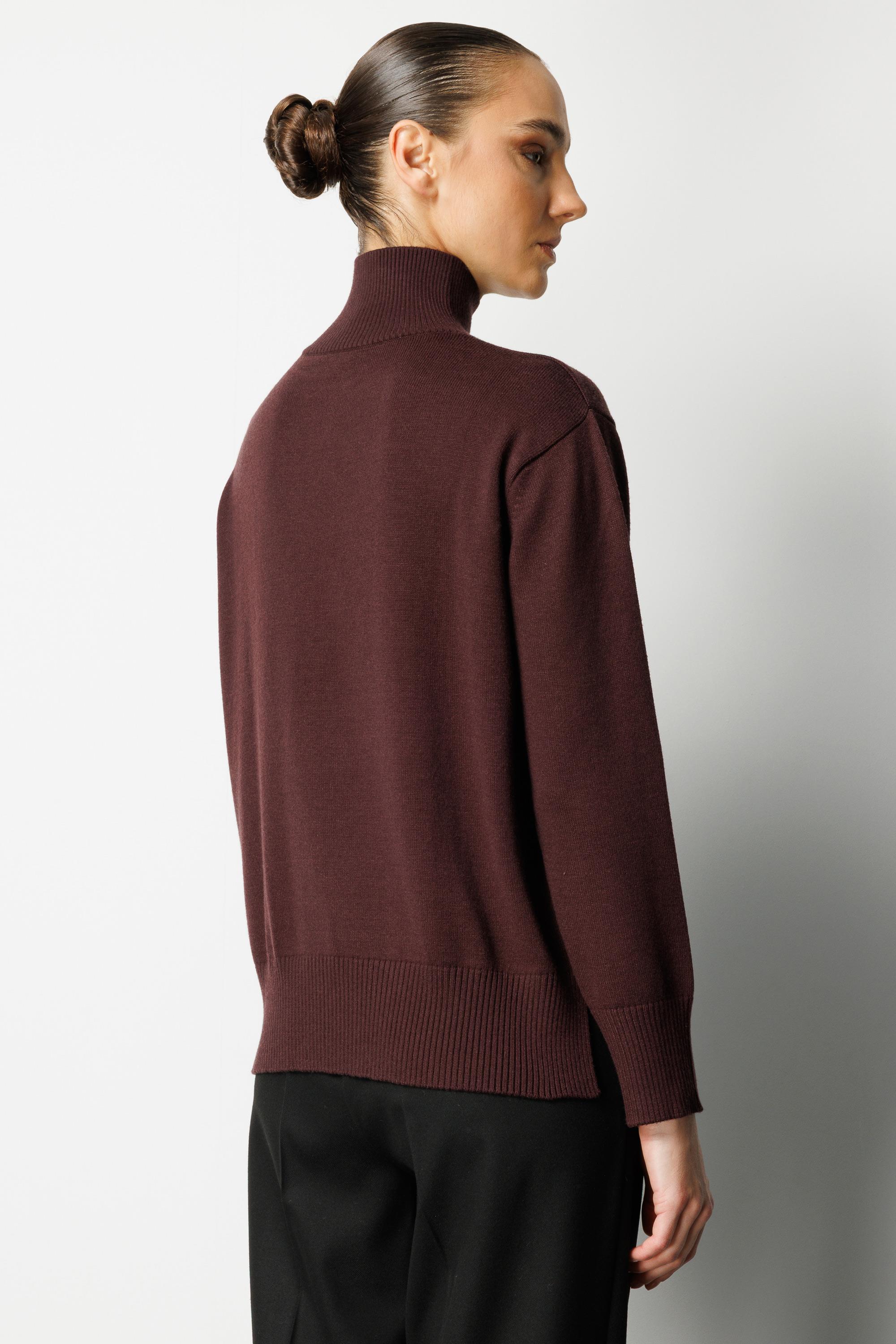 Dik Yaka Oversize Triko
