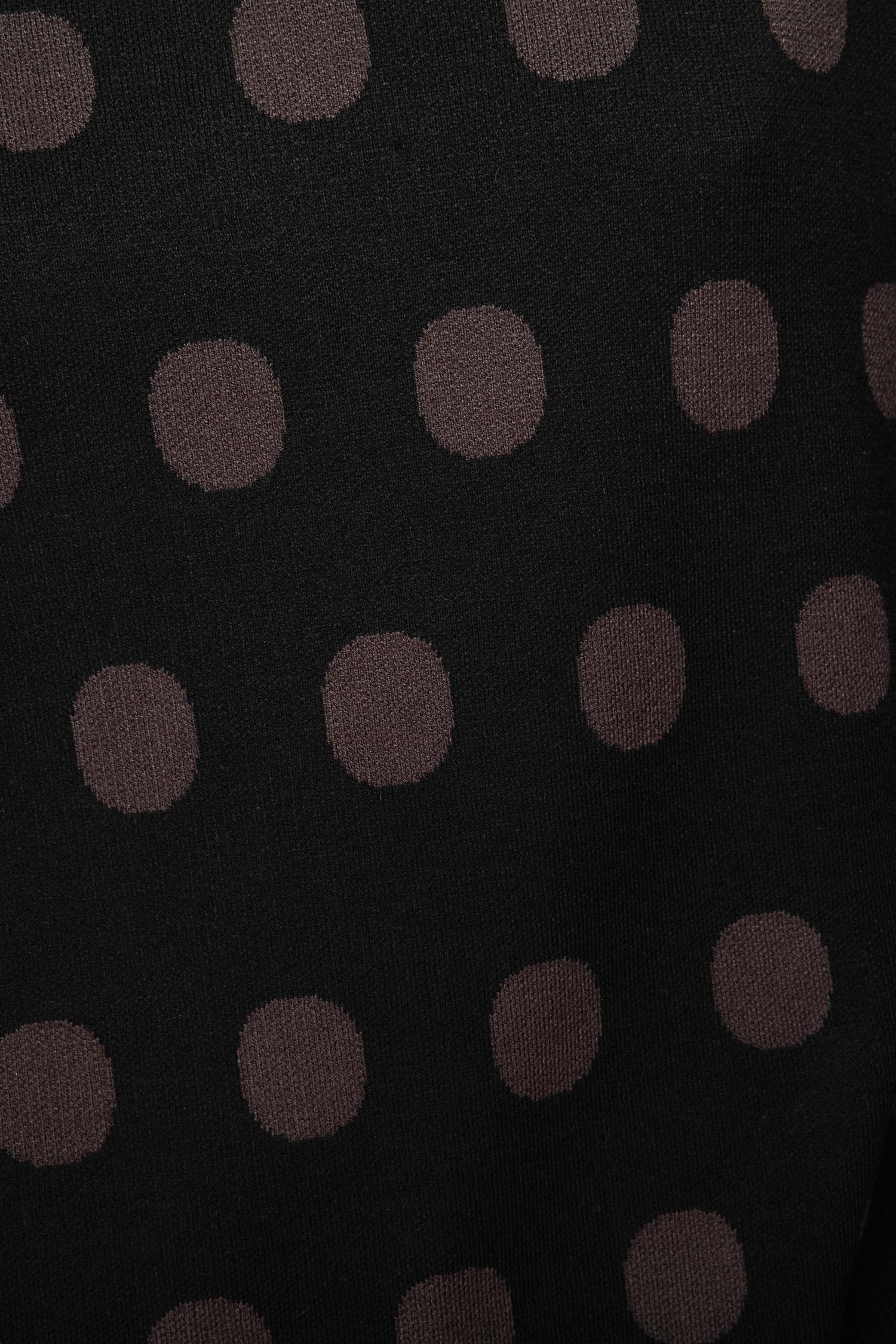 Dik Yaka Puantiyeli Triko