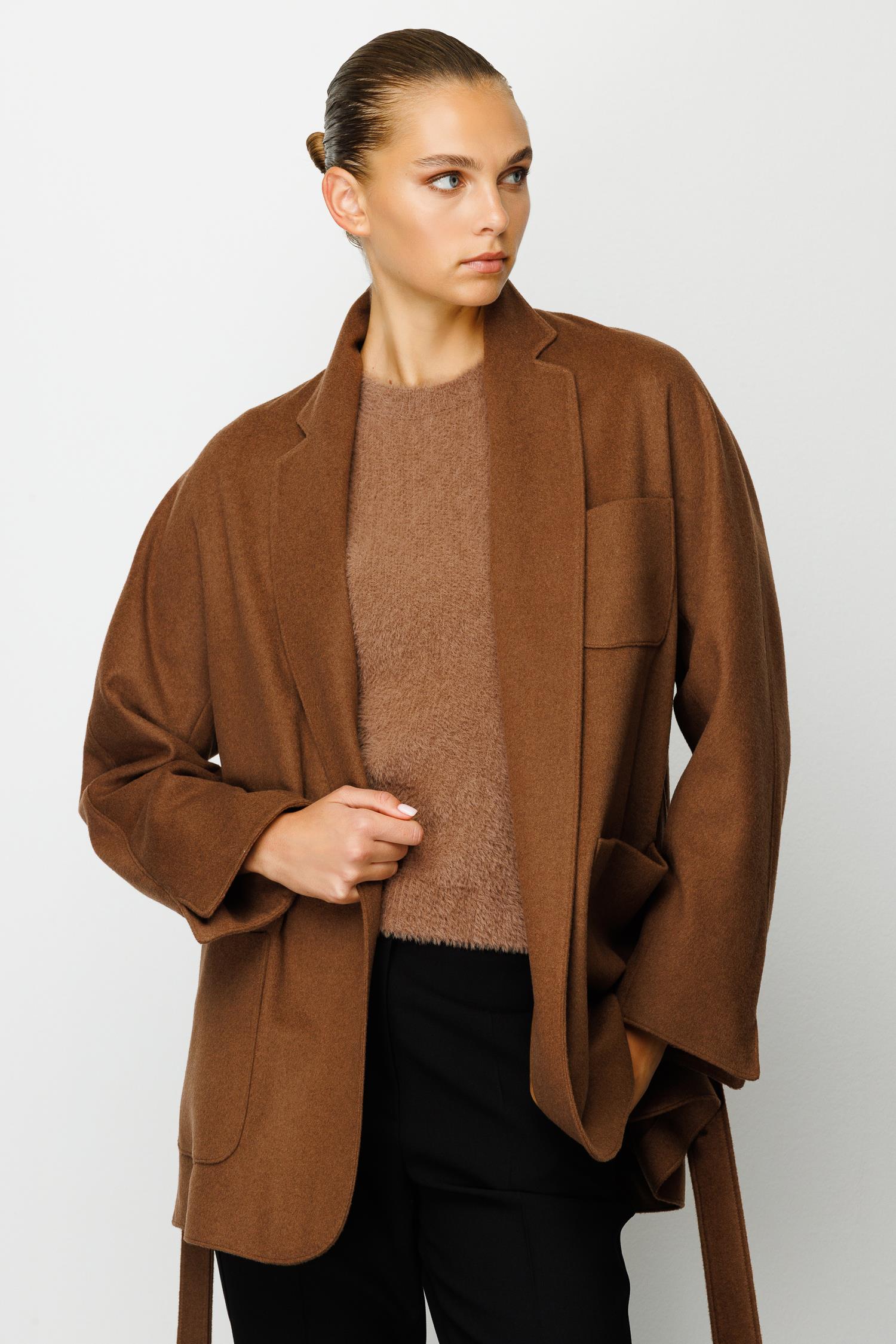 Dıştan Cepli Oversize Cup