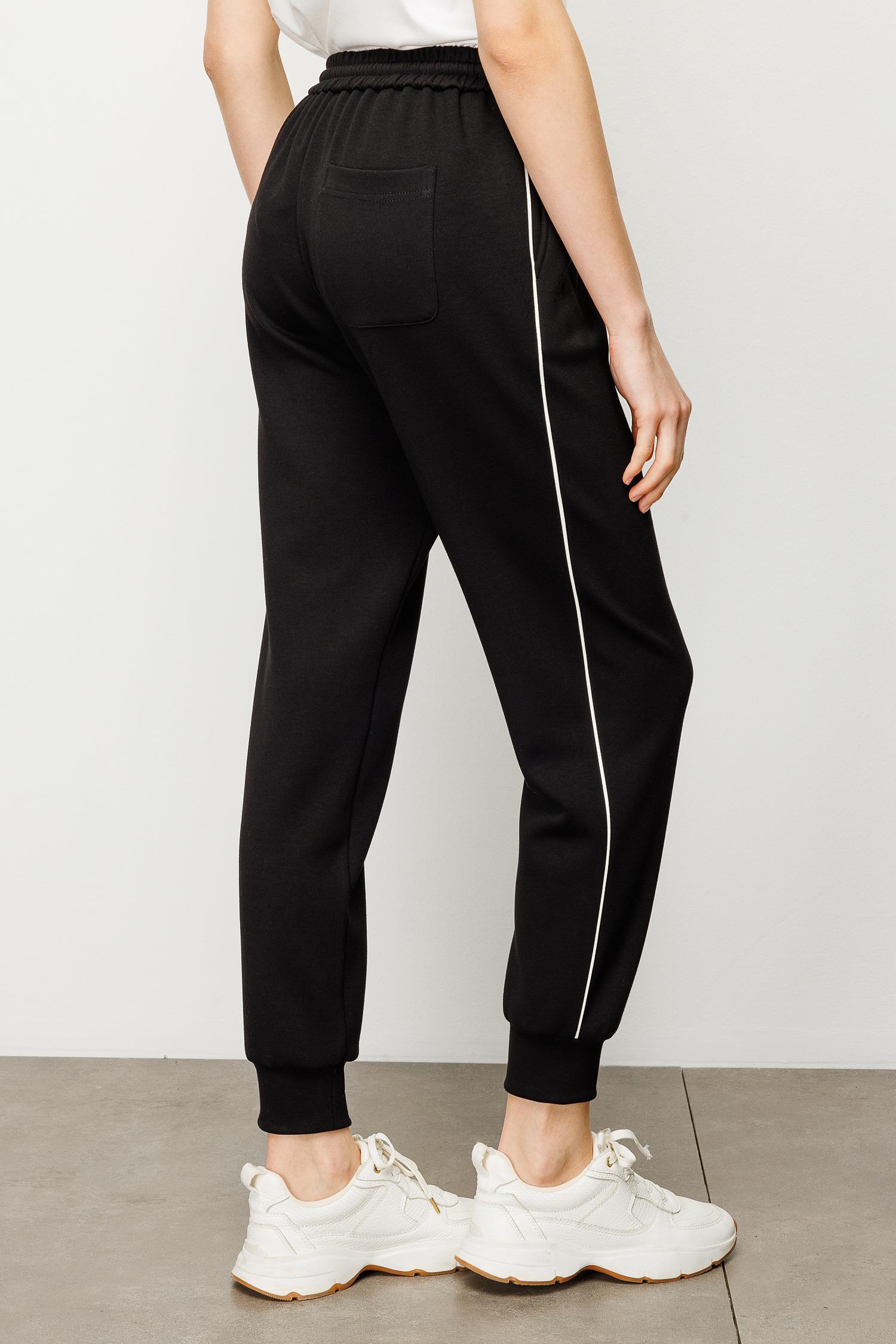 Elastan Kemerli Biyeli Sweat Pantolon