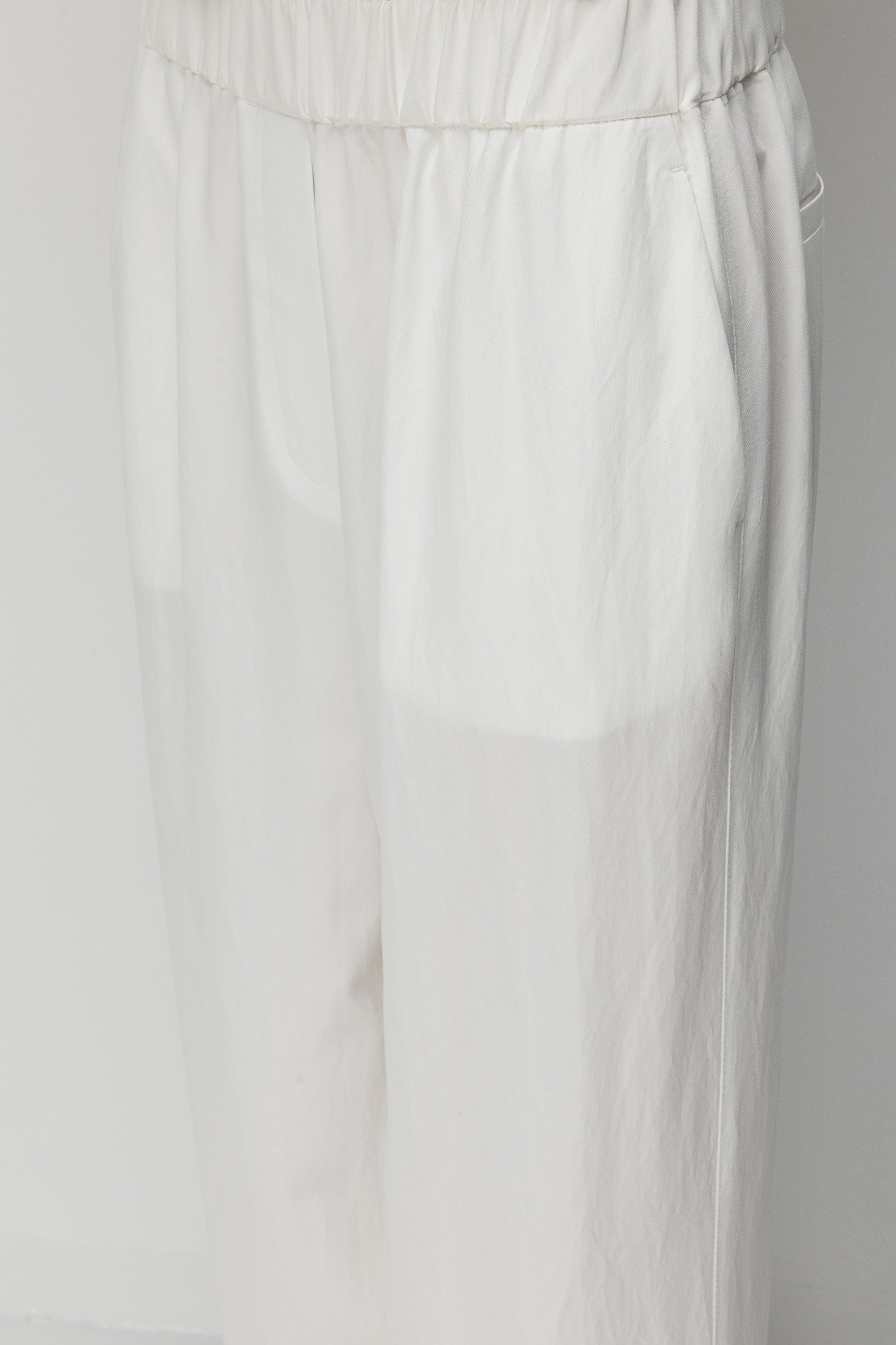 Elastan Kemerli Bol Kesim Pantolon