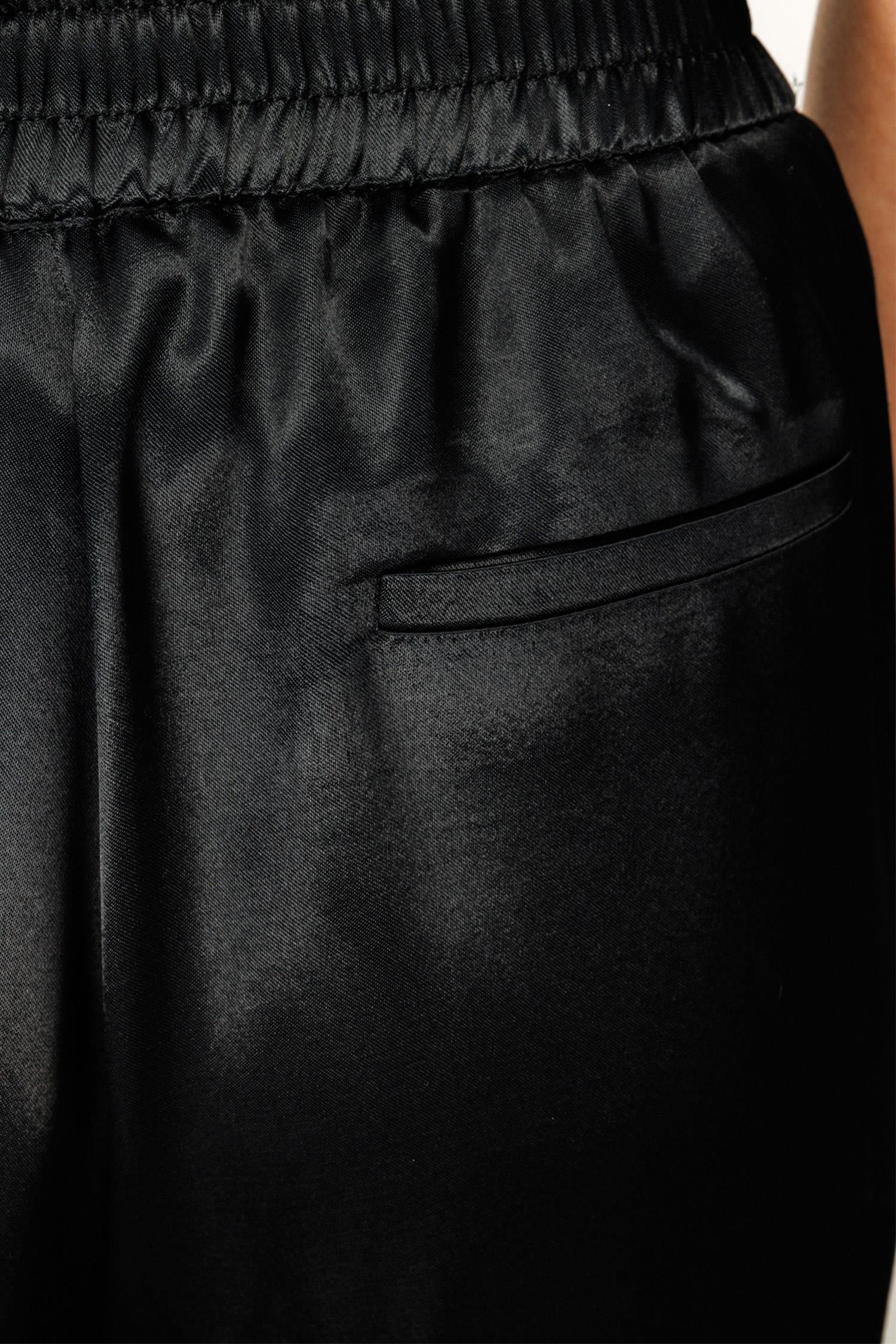 Elastan Kemerli Bol Kesim Pantolon