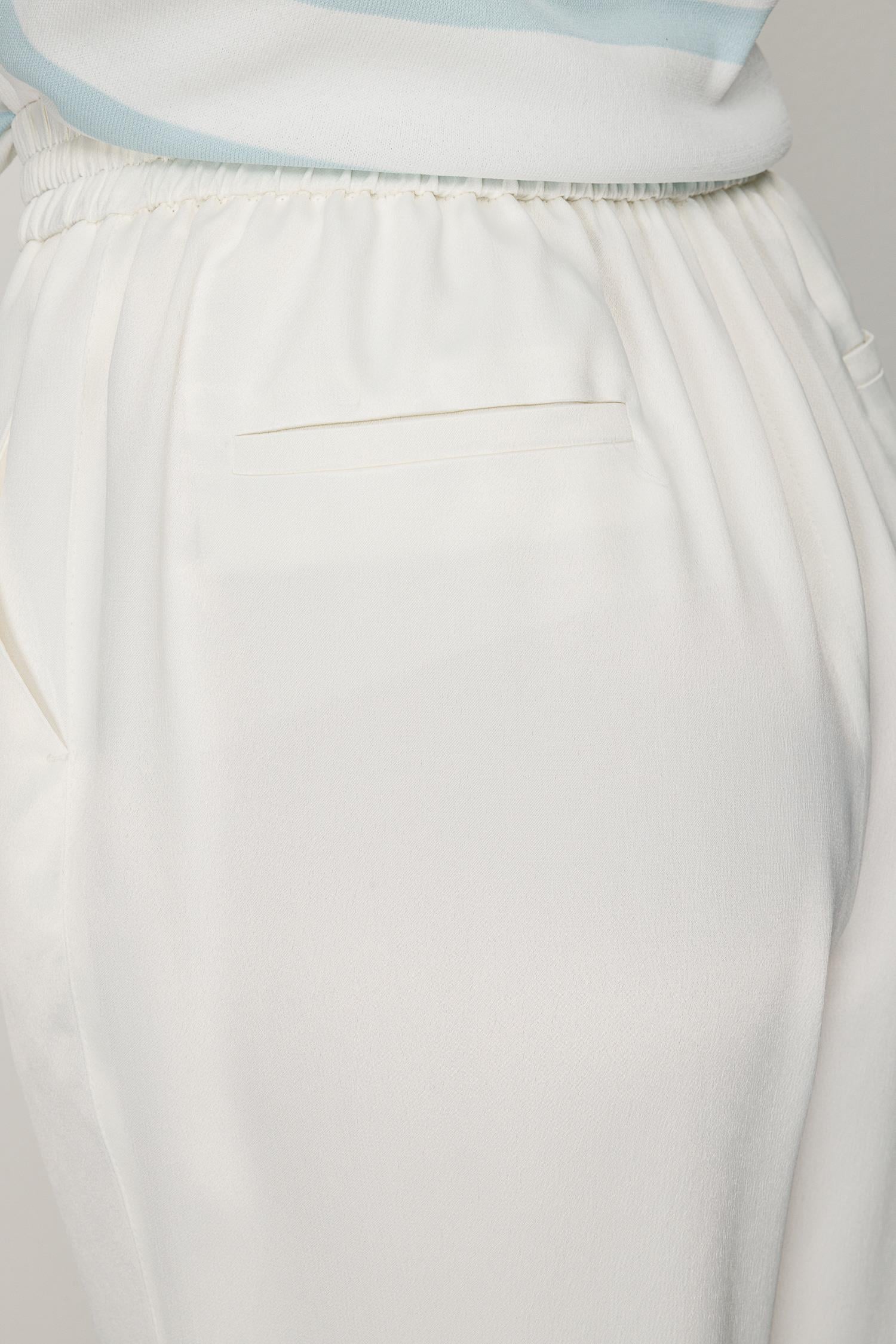 Elastan Kemerli Bol Kesim Pantolon
