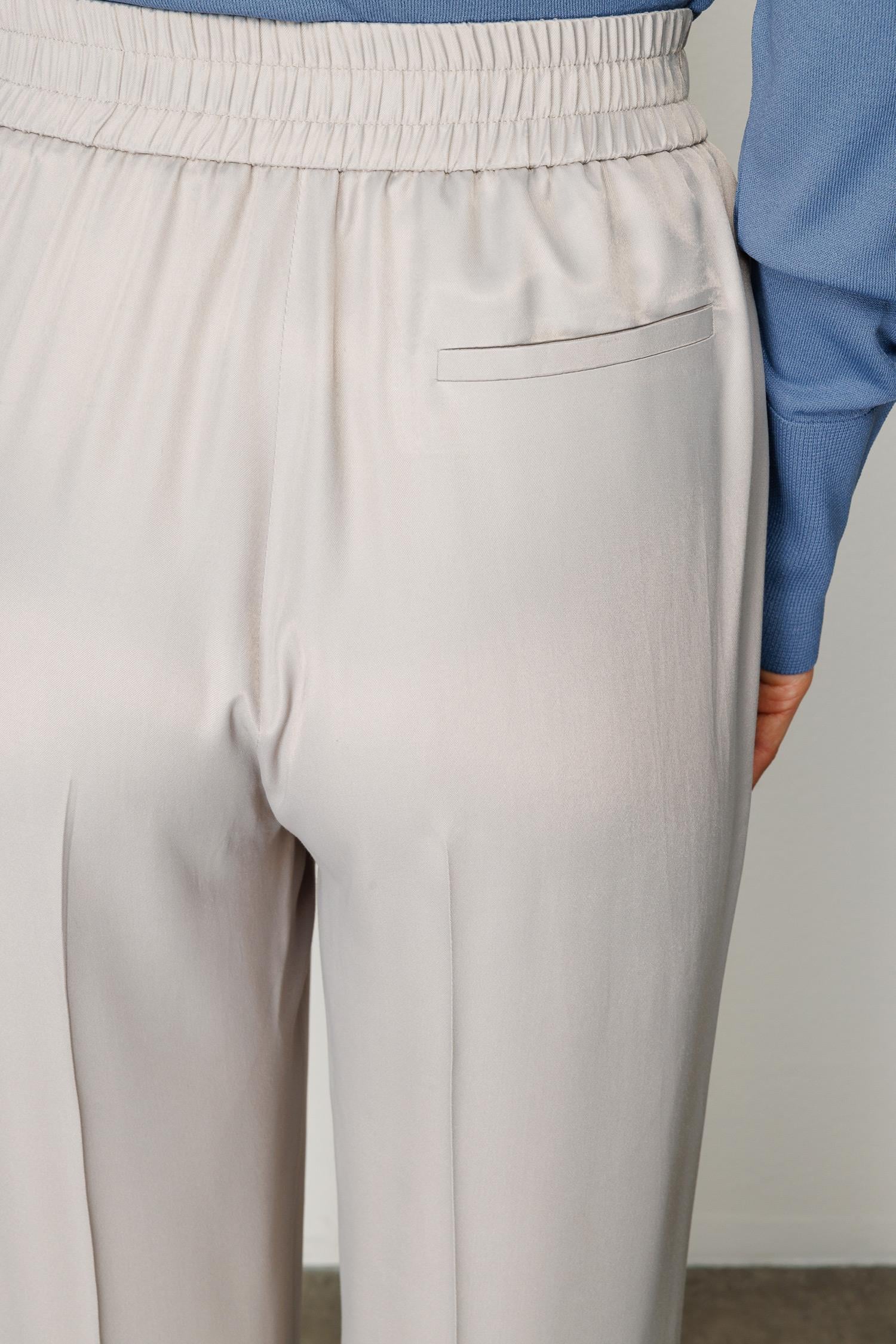 Elastan Kemerli Bol Kesim Pantolon