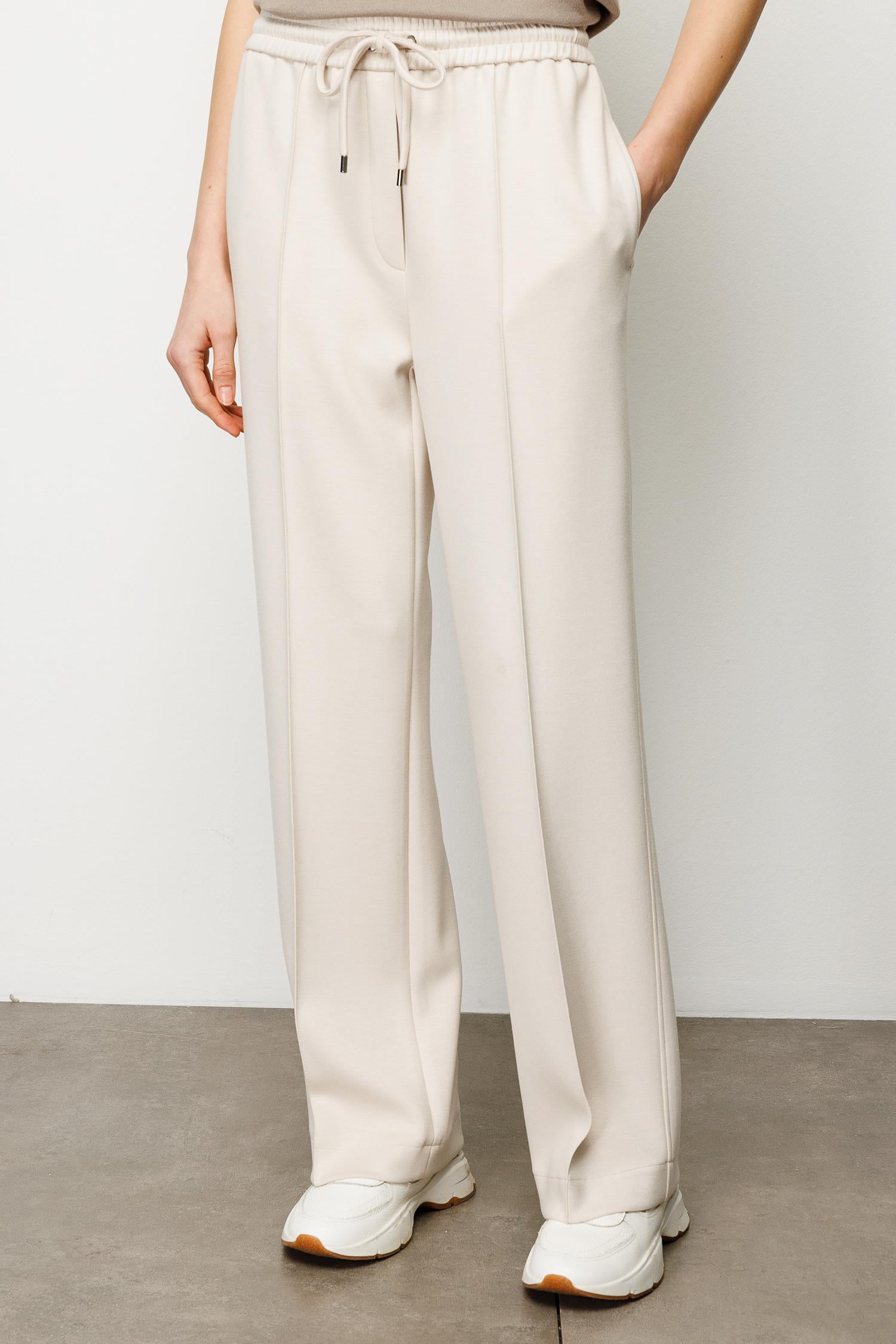 Elastan Kemerli Bol Kesim Sweat Pantolon