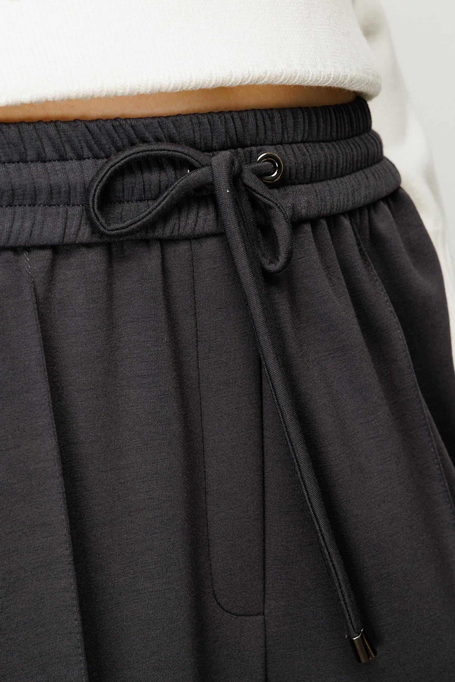 Elastan Kemerli Bol Kesim Sweat Pantolon