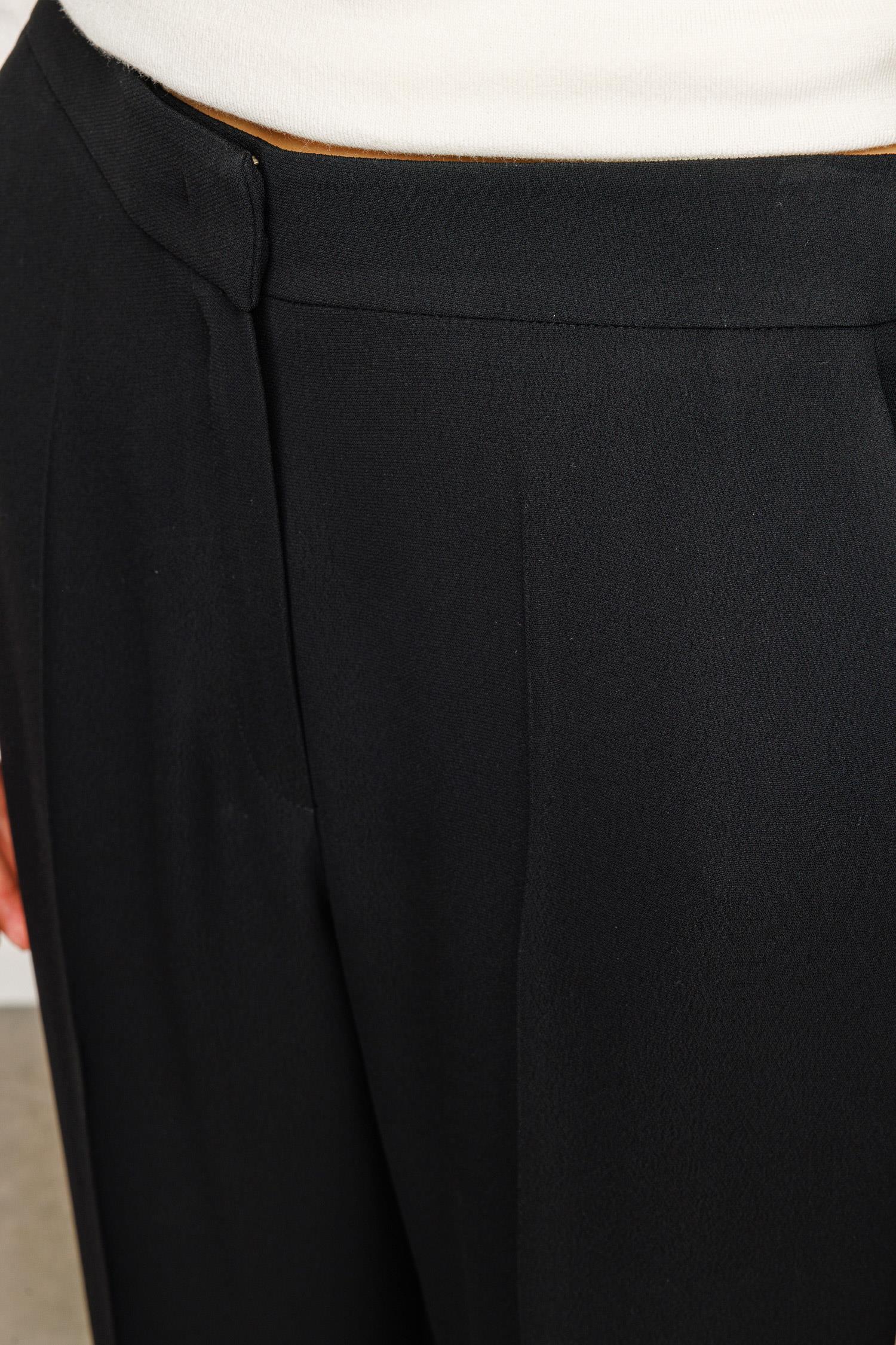 Elastan Kemerli Cepli Bol Kesim Pantolon