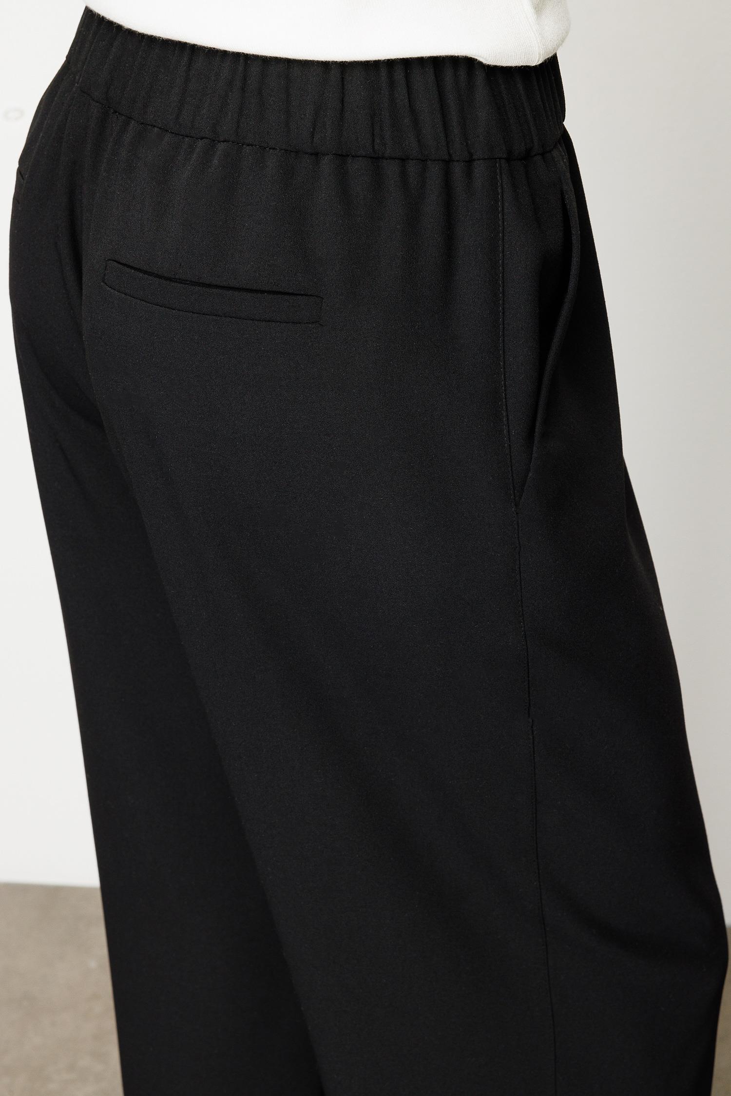 Elastan Kemerli Cepli Bol Pantolon